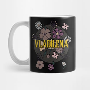 Aesthetic Proud Name Vladilena Flowers Anime Retro Styles Mug